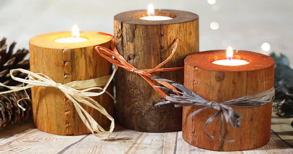 Wooden Candle Holders How to Decorate your Home & Event