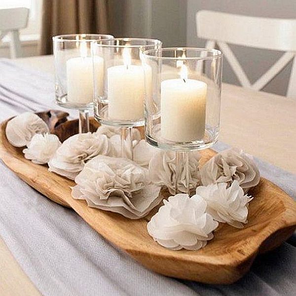 Rustic wooden tray
