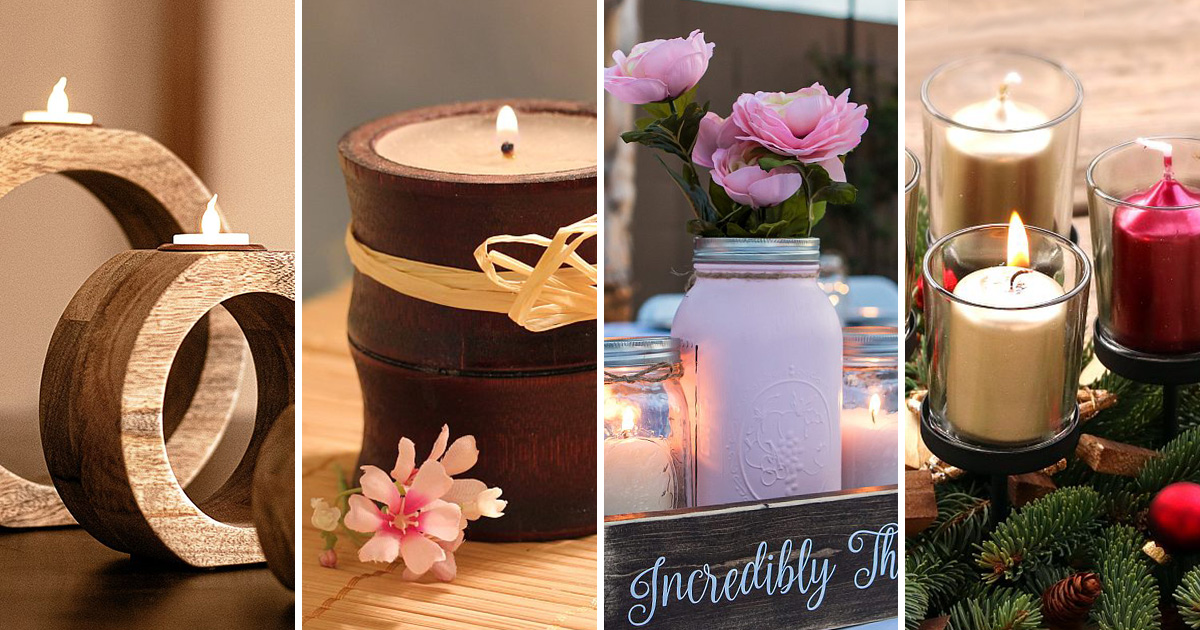 The 25 Best Wooden Candle Decoration Ideas for 2024