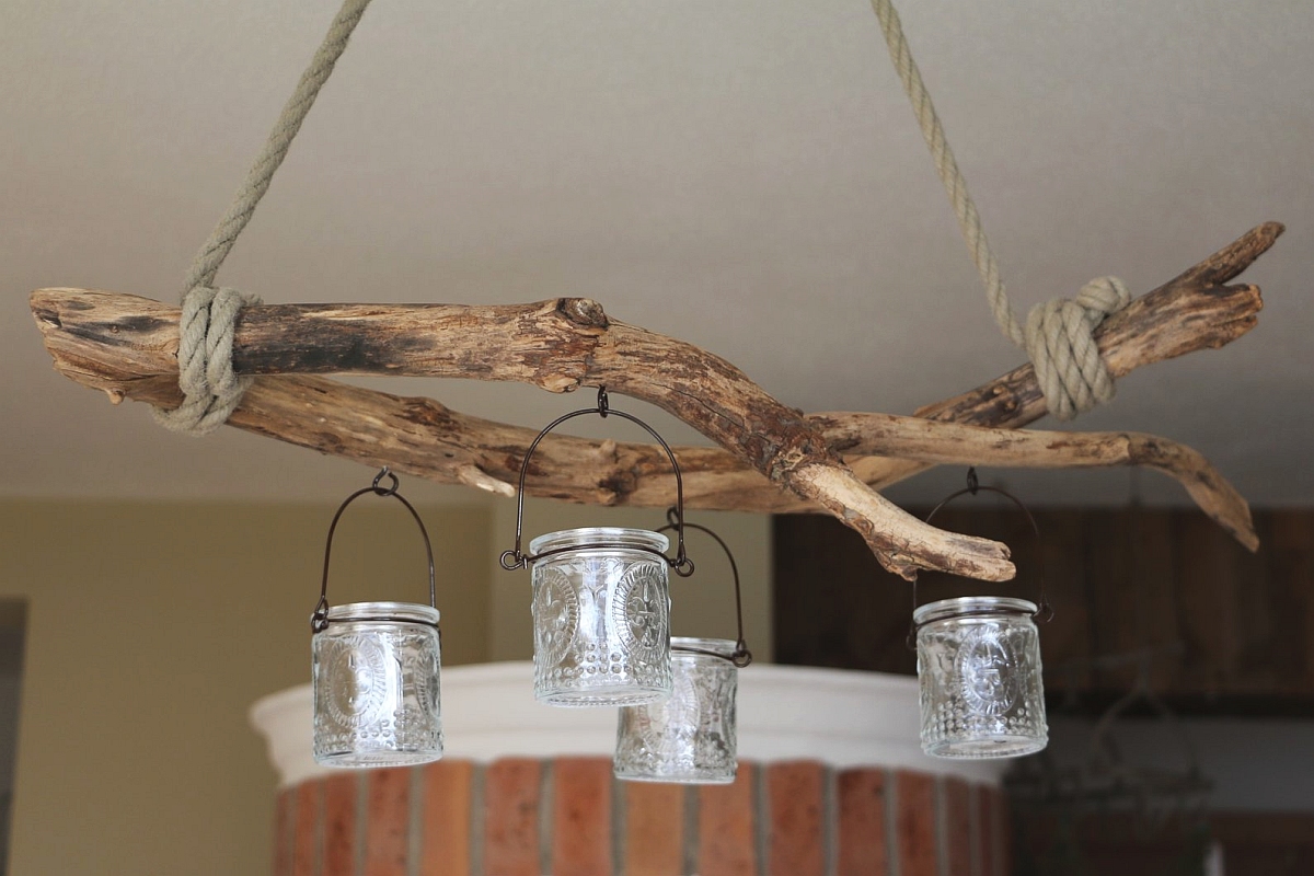 hanging wood holder