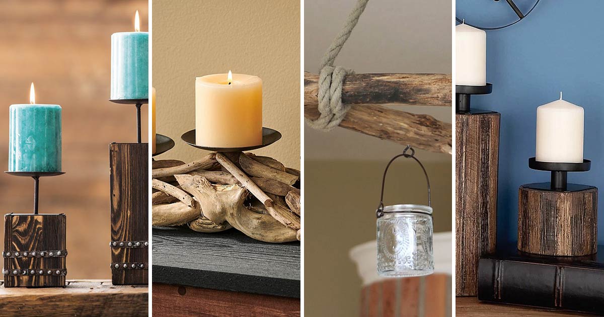 Creative Tips to Pair Wooden Candle Holders with Contemporary Decor Elements